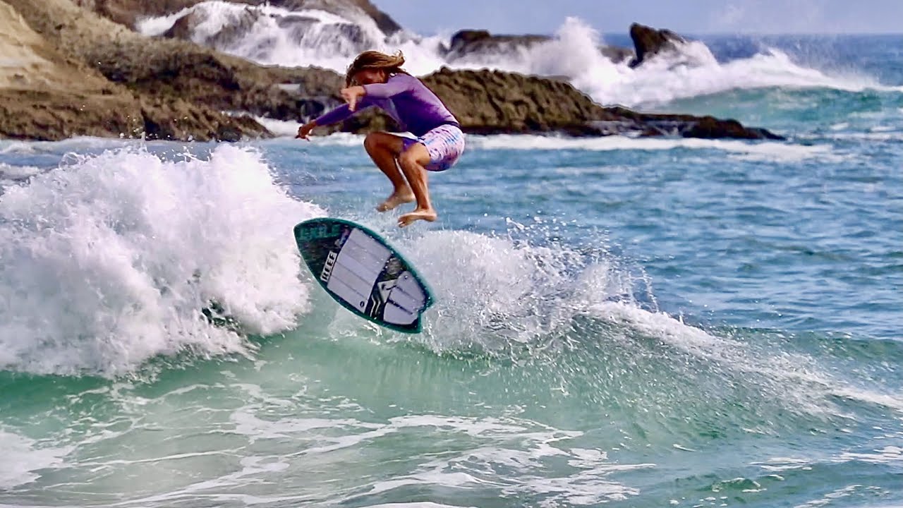 how to do a kickflip on a skimboard