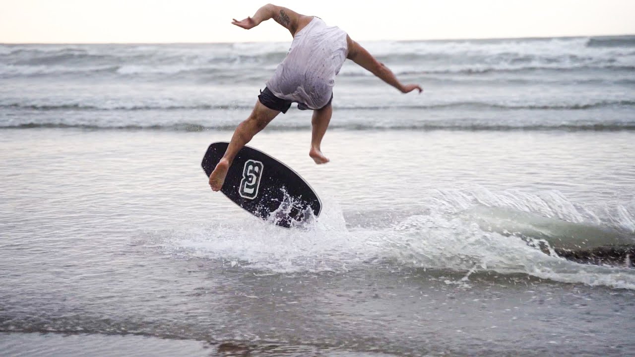 skimboard kickflip Guide